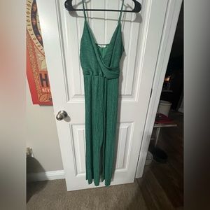 SOLD- Emerald green jumper/romper